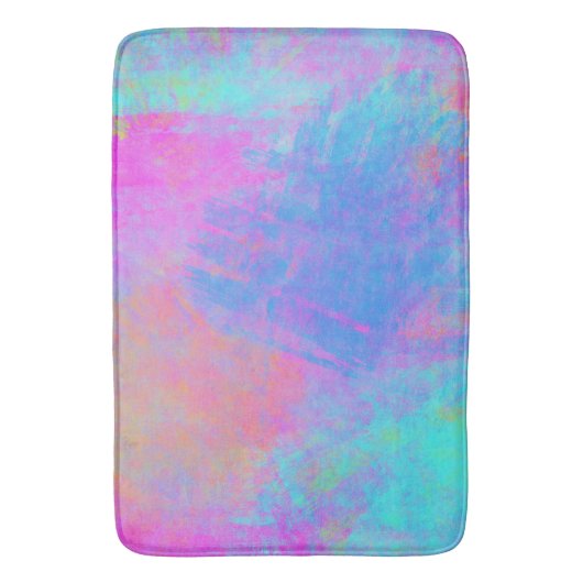 Tapis De Bain Bright Multicolor Splashes (devant Vertical)