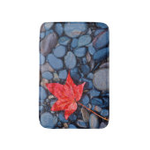 Tapis De Bain Bright Red Fall Leaf (Devant (Vertical))