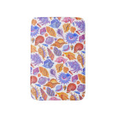 Tapis De Bain Bright tropical seashell, main-drawn (Devant (Vertical))