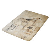 Tapis De Bain Brique industrielle grunge (Angle)