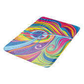 Tapis De Bain Brise de plume vibrante (Angle)