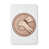 Tapis De Bain Bronze (Devant (Vertical))