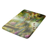 Tapis De Bain Brook de printemps avec canards/fleurs (Angle)