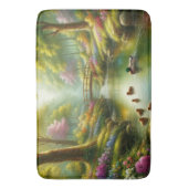 Tapis De Bain Brook de printemps avec canards/fleurs (devant Vertical)