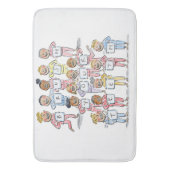 Tapis De Bain Brosse tes dents (devant Vertical)