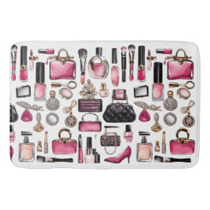 Tapis De Bain Brosses de maquillage de cosmétiques Nailpolish Ba