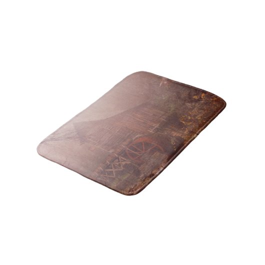Tapis De Bain Brouillard matinal (Angle)