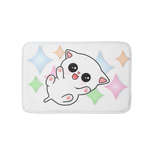 Tapis De Bain Brouille du ventre Heure Kitten (Devant)