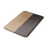 Tapis De Bain Brown clair et foncé (Angle)