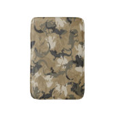 Tapis de bain Brown de Camouflage en reptile (Devant (Vertical))