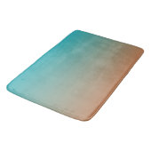 Tapis De Bain Brown et bleu ombre (Angle)