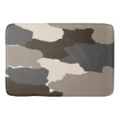 Tapis De Bain Brown, gris, taupe et ivoire (Devant)