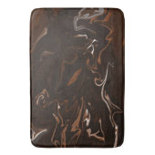 Tapis De Bain Brown, noir et gris (devant Vertical)