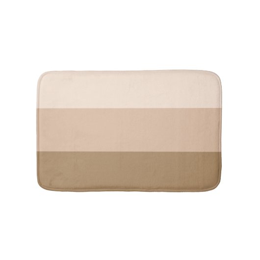 Tapis De Bain Brown Ombre strié (Devant)