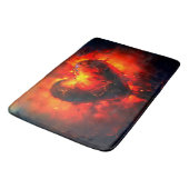 Tapis De Bain Brûler le coeur (Angle)