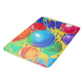 Tapis De Bain Bubble Pop, Bright et Bold (Angle)