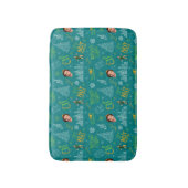Tapis De Bain Buddy le Motif de devis Turquoise Elf (Devant (Vertical))