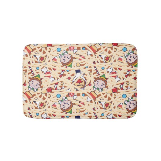 Tapis De Bain Buddy l'Elfe | Motif de Noël (Devant)