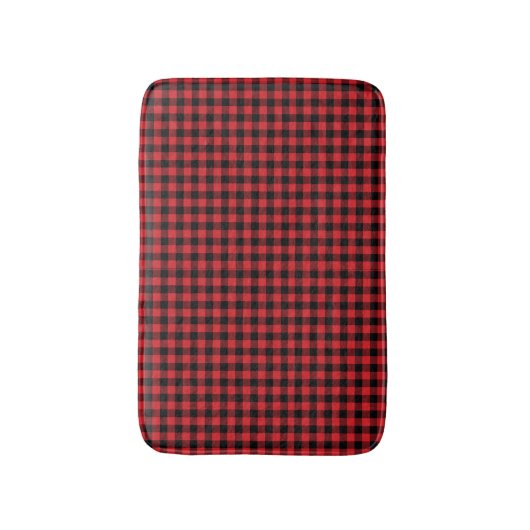 Tapis De Bain Buffalo Check Bath Mat (Devant (Vertical))