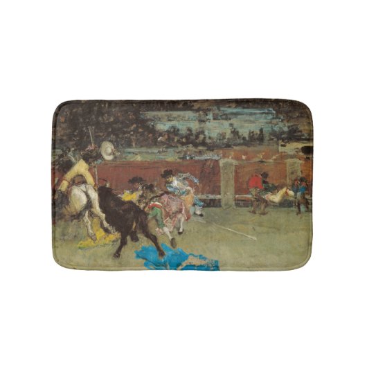 Tapis De Bain Bullfight espagnol (par Marià Fortuny) (Devant)