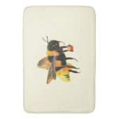 Tapis De Bain Bumble Bee transportant du pollen (devant Vertical)
