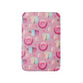 Tapis De Bain Butées toriques, petits gâteaux, et sucreries (Devant (Vertical))