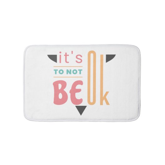 Tapis De Bain Ça ne va pas. (Devant)