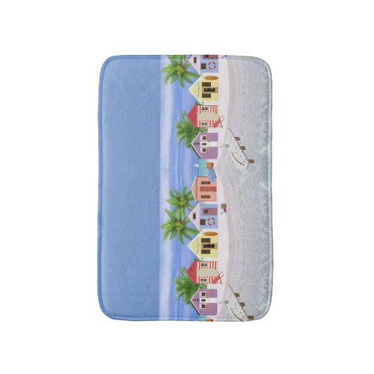 Tapis De Bain Cabane de plage (Devant (Vertical))
