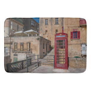 Tapis De Bain Cabine téléphonique rouge à La Valette Malte