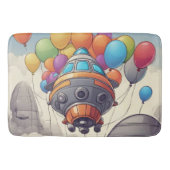 Tapis De Bain Cabines spatiales avec ballons (Devant)