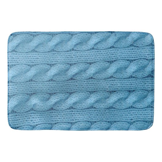 Tapis De Bain Câbles tricot (Devant)