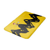 Tapis De Bain cacahuètes | Charlie Baseball Brown (Angle)