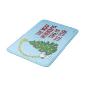 Tapis De Bain cacahuètes | Découpage de l'arbre des vacances (Angle)