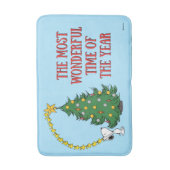 Tapis De Bain cacahuètes | Découpage de l'arbre des vacances (Devant (Vertical))