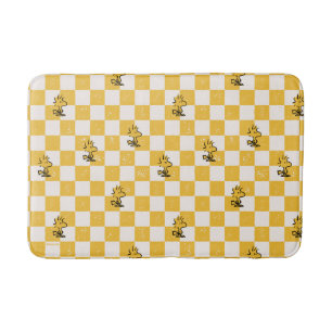 Tapis De Bain cacahuètes Drapeau À damiers bois