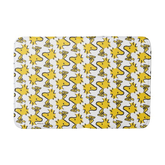 Tapis De Bain cacahuètes | Motif Woodstock (Devant)