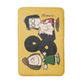 Tapis De Bain cacahuètes | Pepperment Patty & Marcie (Devant (Vertical))