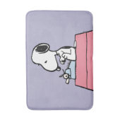Tapis De Bain cacahuètes | Snoopy à la machine à écrire (Devant (Vertical))