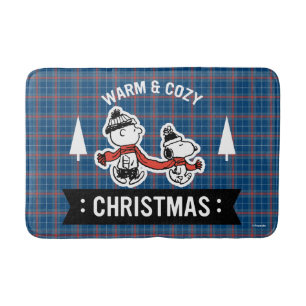 Tapis De Bain cacahuètes   Snoopy & Charlie Brown Chaud & Cosy
