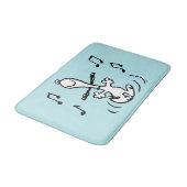Tapis De Bain cacahuètes | Snoopy Dancing (Angle)