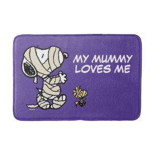 Tapis De Bain cacahuètes   Snoopy et Woodstock Mummies