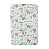 Tapis De Bain cacahuètes | Snoopy Frosty Motif de Noël (Devant (Vertical))