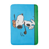 Tapis De Bain cacahuètes | Snoopy Golf Swing (Devant (Vertical))