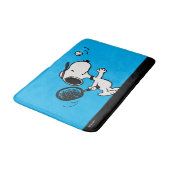 Tapis De Bain cacahuètes | Snoopy Joue Au Tennis (Angle)