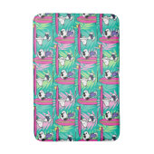 Tapis De Bain cacahuètes | Snoopy Turquoise Surf Motif (Devant (Vertical))