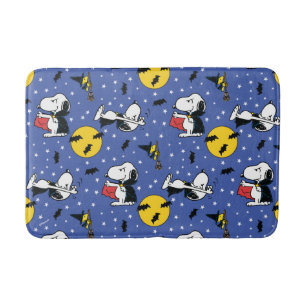 Tapis De Bain cacahuètes   Snoopy Vampire Motif