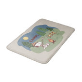 Tapis De Bain cacahuètes | Snoopy & Woodstock au feu de camp (Angle)