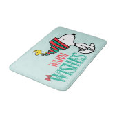 Tapis De Bain cacahuètes | Snoopy & Woodstock Chaleurs (Angle)