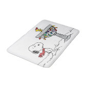 Tapis De Bain cacahuètes | Snoopy & Woodstock Froid Birdbath (Angle)