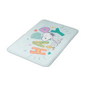 Tapis De Bain cacahuètes | Snoopy & Woodstock Happy (Angle)